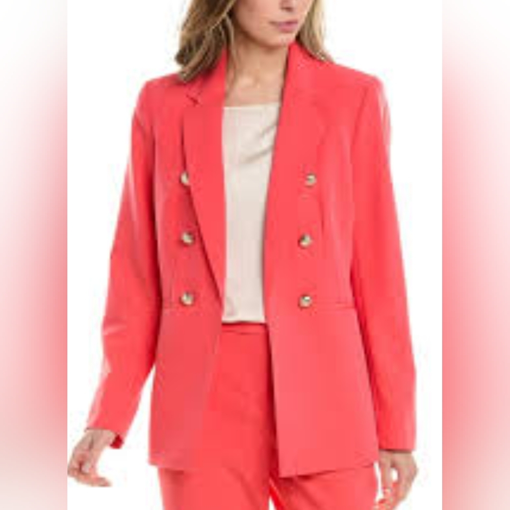 Anne Klein Coral Med Jacket
